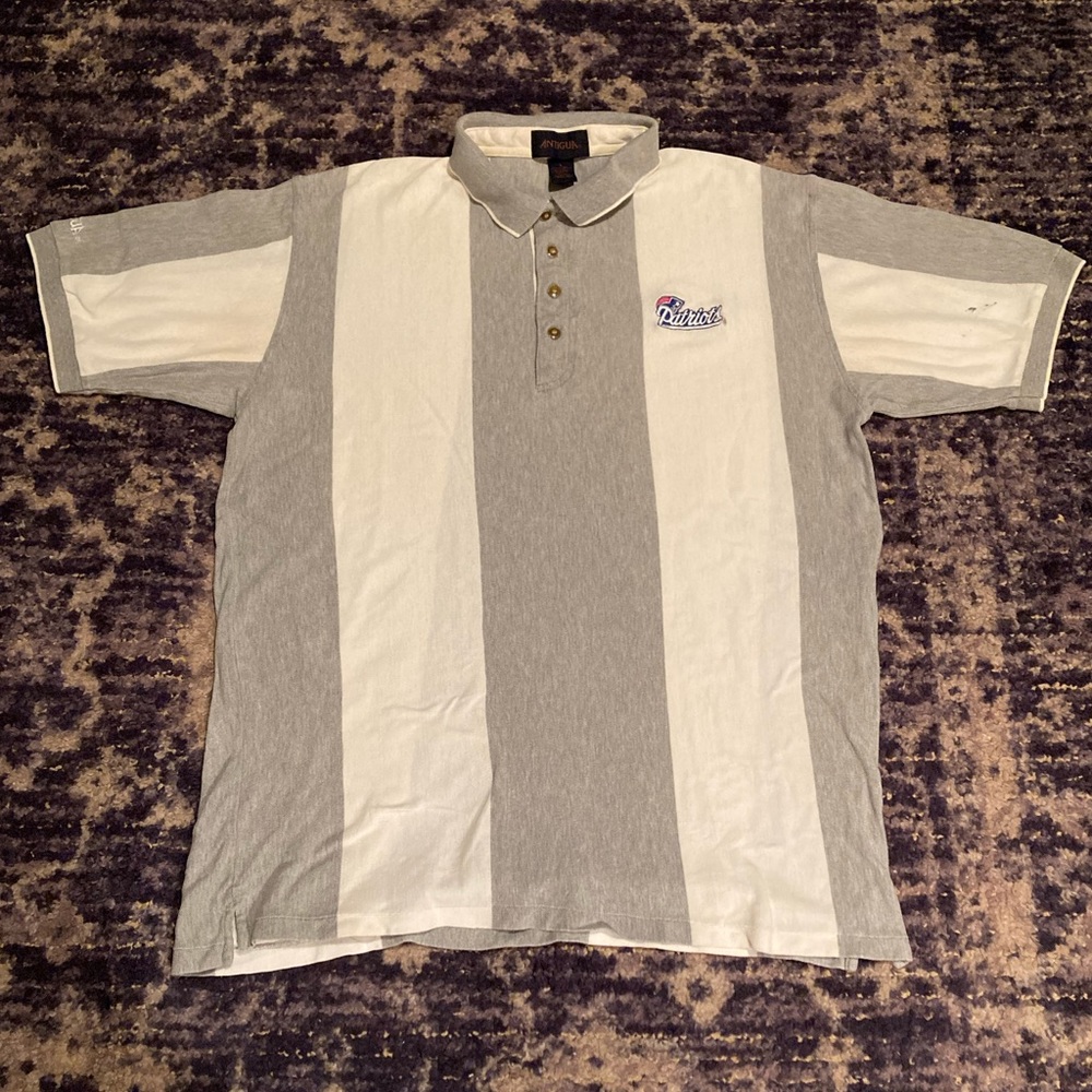 Vintage NFL New England Patriots
Antigua Polo Shirt